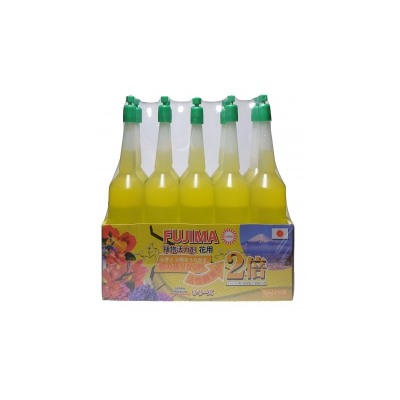 Жёлтое удобрение (для цветов и деревьев) (цена за упаковку — 10 бутыльков)