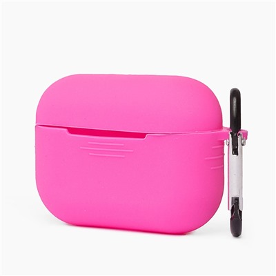 Чехол силиконовый для кейса "Apple AirPods Pro" (sand pink)