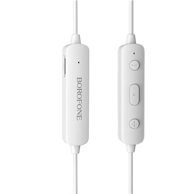 Bluetooth-наушники вкладыши Borofone BE22 FreeRun (white)