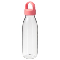 IKEA 365+ ИКЕА/365+, Бутылка для воды, светло-красный, 0.5 л
