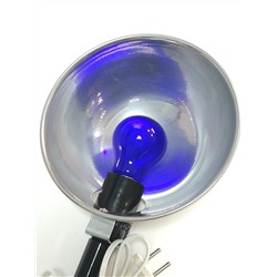 Синяя лампа (рефлектор) "Классический" Еко-02 (хром) оптом или мелким оптом