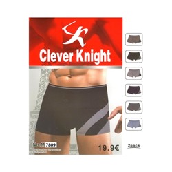 Трусы-боксеры мужские "Clever Knight", 2 шт, арт.7809