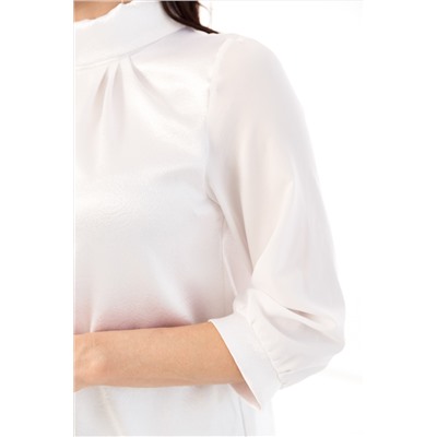Блуза "Шанель" (белый жаккард) Б2296