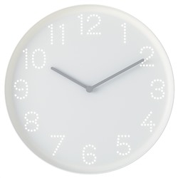 TROMMA ТРОММА, Настенные часы, белый, 25 см