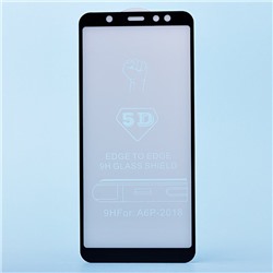 Защитное стекло Full Screen Activ Clean Line 3D для "Samsung SM-A605 Galaxy A6 Plus 2018" (black)