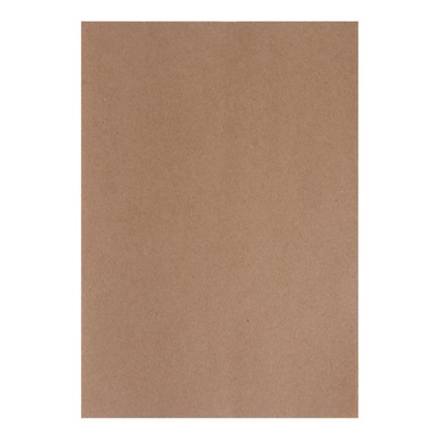 Крафт-бумага для творчества А4, 50 листов KRIS, 78-80 г/м²