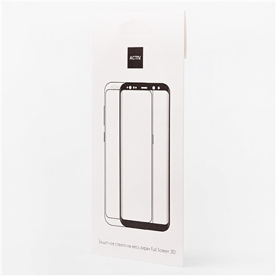 Защитное стекло Full Screen Activ Clean Line 3D для "Apple iPhone 12 mini" (black)