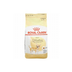 Сухой корм Royal Canin Chihuahua Adult для собак породы чихуахуа старше 8 месяцев 1,5кг + пакет 0,85 гр влажного корма в подарок