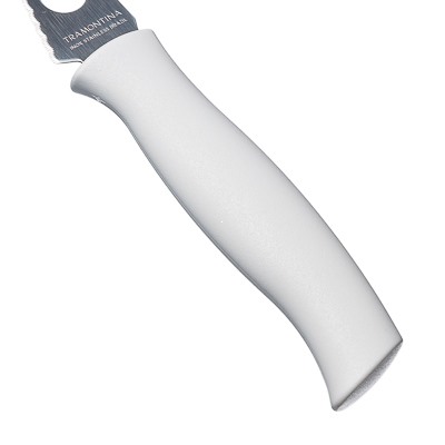 Нож для сыра 15 см,Tramontina белая ручка