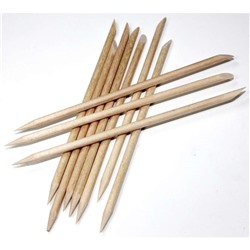 Набор деревянных маникюрных палочек Zinger IG-12 SL-10 (12 см, 10 шт.) оптом