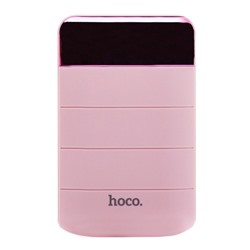 Внешний аккумулятор Hoco B29 LED Domon 10000 mAh USBx2 (pink) ..