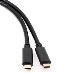 Кабель USB 3.1 Type C(m) - USB 3.1 Type C - 0.3 м, 10 Гбит/c, 3А, Cablexpert (CCP-USB3.1-CMCM-0.3M)
