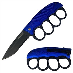 Нож-траншейник с кастетом Tac-Force Speedster участникам спецоперации - Удобный складной нож, сочетающий в себе функции непосредственно ножа и ударного предмета с защитой кисти от порезов. Недорогой и эффективный аксессуар для спецоперации