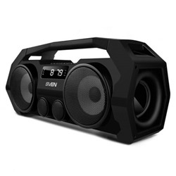 Мини аудио система SVEN PS-465, MP3, FM, Bluetooth, черная
