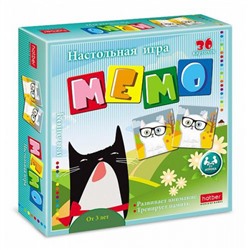 Игра Настольная МЕМО 36 карточек "Кошечки" (073232) 26503 Хатбер