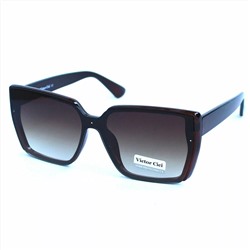 Солнцезащитные очки Victor Cici, УФ 400, V6069 C2, коричневые, арт.019.202