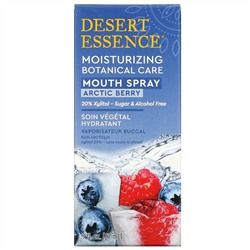 Desert Essence, Увлажняющий спрей для полости рта с растениями, арктические ягоды, 27 мл (0,9 жидк. Унции)