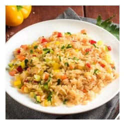 Рис с овощами 1кг пакет (9-10 порций)