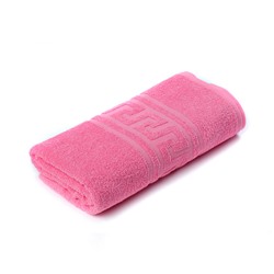 Полотенце махровое г-к 380 гр-м2 - Ярко-розовый
