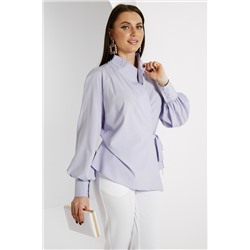 Блуза "Идеальная асимметрия" (лаванда) Б2160