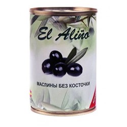 «EL alino», маслины крупные без косточки, 270 гр.
