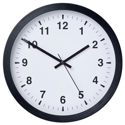 TJALLA ЧАЛЛА, Настенные часы, черный, 28 см