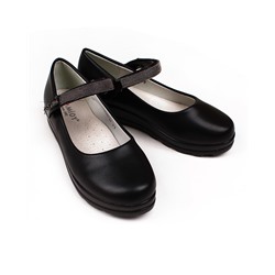 Черные туфли для девочки 35874-ПТ18