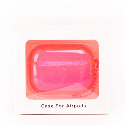 Чехол прозрачный для кейса "Apple AirPods Pro" (purple)
