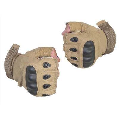 Тактические беспалые перчатки - Классическая модель военных защитных перчаток. Выбор профессионалов, побывавших в горячих точках (C) №32