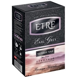 «ETRE», чай «Earl Grey» черный среднелистовой с бергамотом, 100 гр