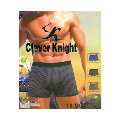 Трусы-боксеры мужские "Clever Knight", 2 шт, арт.9024