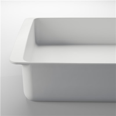 ИКЕА/365+, Форма для духовки, белый, 38x26 см