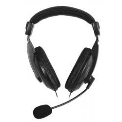 Проводные наушники с микрофоном полноразмерные Smart Buy SBH-7000 COMMANDO, (black)