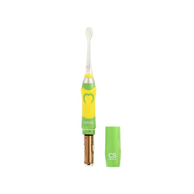 Щетка электрическая звуковая зубная CS Medica CS-562 Junior (зеленая) оптом или мелким оптом
