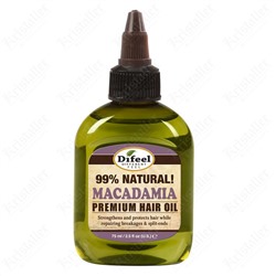 Натуральное премиальное масло для волос с макадамией Difeel 99% Natural Macadamia