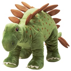 JÄTTELIK ЙЭТТЕЛИК, Мягкая игрушка, динозавр/Стегозавр, 75 см