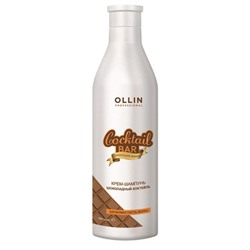 OLLIN Cocktail BAR Крем-шампунь Шоколадный коктейль Шелковистость волос 500мл