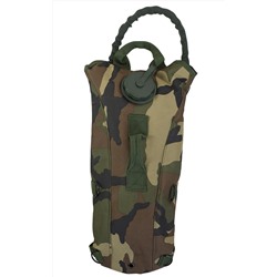 Камуфляжный рюкзак Woodland для похода с гидропаком - Компактный и незаменимый предмет для любого похода на труднодоступной местности, длительной охоты, рыбалки, армейской службы в полях. Носимого объема воды хватает минимум на сутки№239