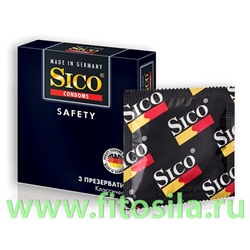 Презервативы Sico SAFETY Классические (3 шт.)