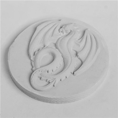 Молд силикон "Дракон" 5,2х6,8 см, вес изд 3.2гр. МИКС