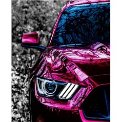 Сиреневый Ford Mustang