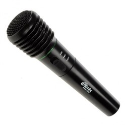 Микрофон RITMIX RWM-100, черный, беспроводной