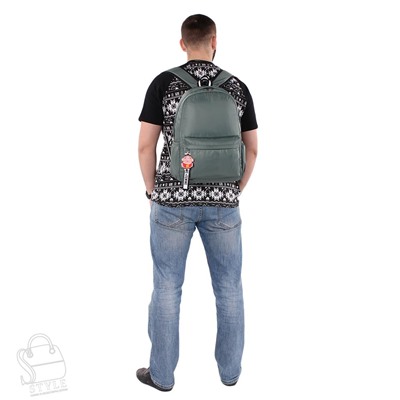 Рюкзак мужской текстильный 5805P green
