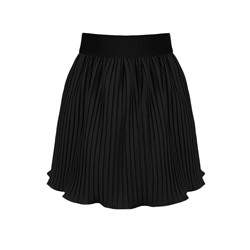 Школьная чёрная юбка для девочки 82953-ДШ21