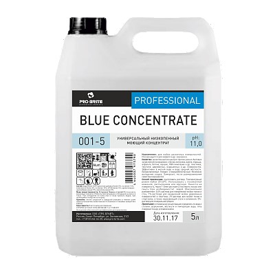 Blue Concentrate, 5 л, низкопенный концентрат