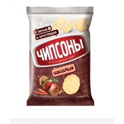 «Чипсоны», чипсы со вкусом шашлыка, 40 гр