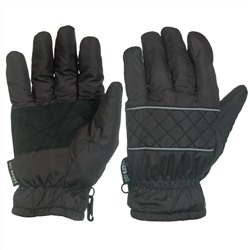 Серые перчатки с вставками на ладонях для спецоперации    - для зимних видов спорта и на каждый день №108