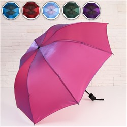 Зонт механический «Перелив», 4 сложения, 8 спиц, R = 48 см, цвет МИКС