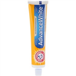 Arm & Hammer, Advance White, Baking Soda & Peroxide Toothpaste, Extreme Whitening with Stain Defense, 6.0 oz (170 g)