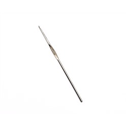Крючок для вязания, Алюминиевый, Длина 120 мм, Крючок толщиной 1,3 мм
